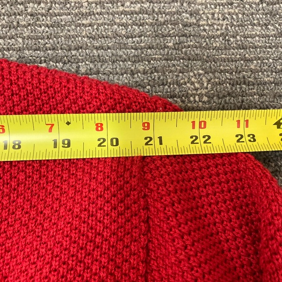 Holebrook Sweden Men's Windproof Classic Sweater Red 1/4 Zip Size XL Pullover - Picture 14 of 16